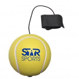 Tennis Ball Stress Reliever Yo-Yo Bungee with Logo