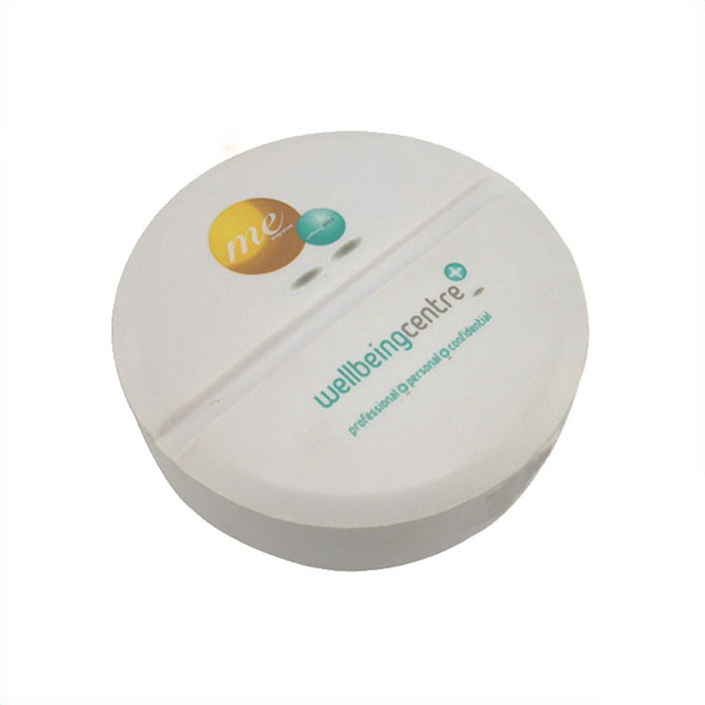 Custom Custom Classic Round Tablet Shape Stress Reliever Toy Custom Custom Classic Round Tablet Shape Stress Reliever Toy