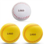 Logo Branded PU Foam Baseball Stress Reliever