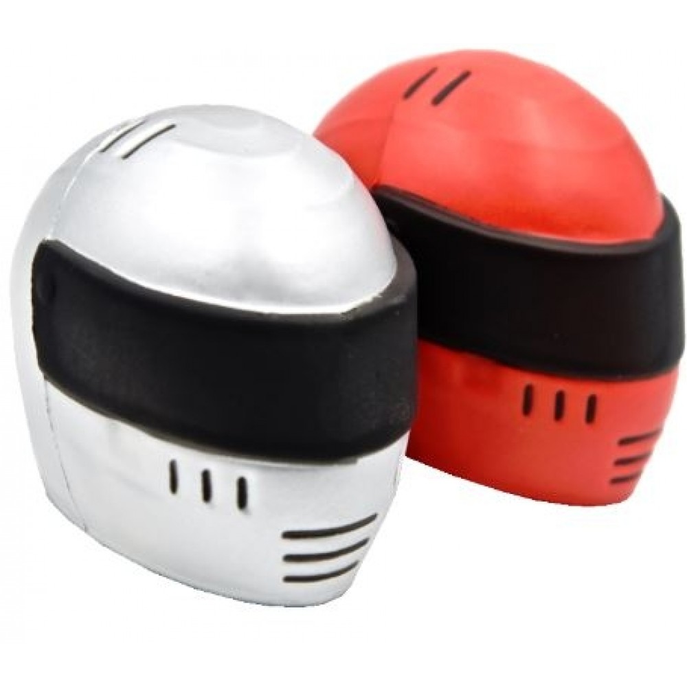 Personalized Racing Helmet Stress Reliever Squeeze Toy