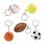 Customized Ball Shape Stress Reliever Keychain