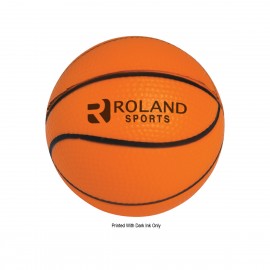 Logo Branded Basketball Shape Stress Reliever Logo Branded Basketball Shape Stress Reliever