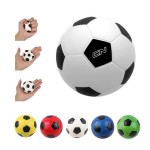 Logo Branded Imprinted Soccer Ball Squeezes Stress Reliever