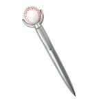Baseball Specialty Pen w/Squeeze Topper with Logo