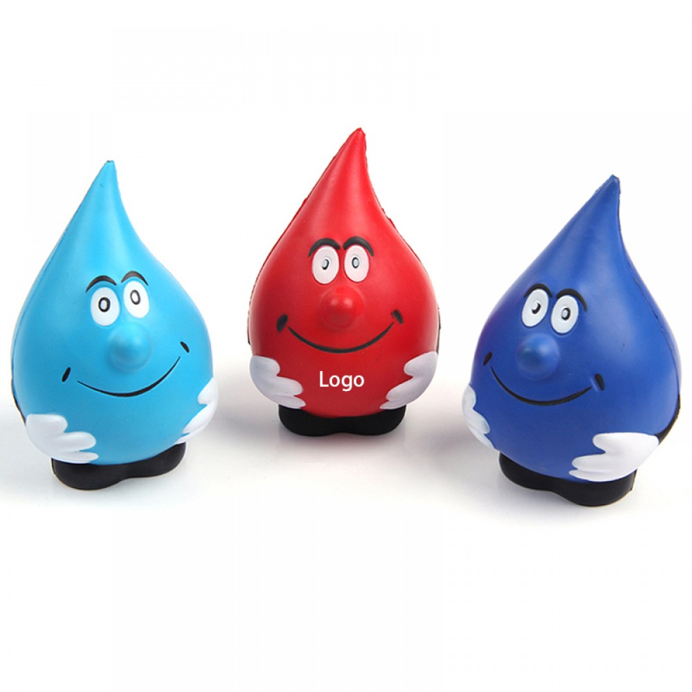 Promotional Creative Water Drop Squeeze Toy Stress Reliever