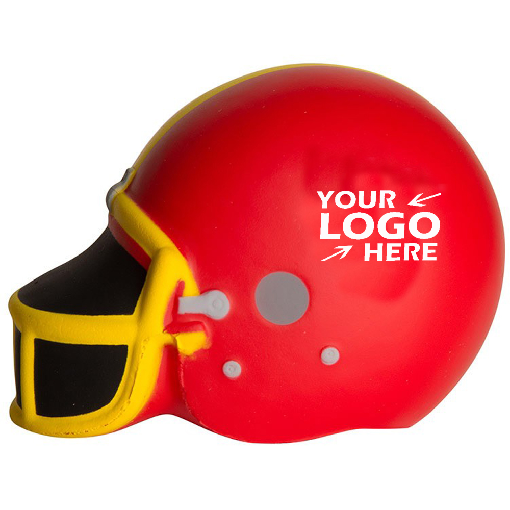 Football Helmet Stress Reliever with Logo
