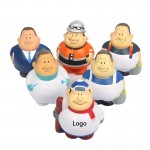 Custom Cartoon Character Squeeze Toy Stress Reliever with Logo
