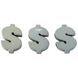 Customized Dollar Sign Shape Squeeze Toy Stress Reliever