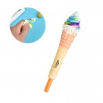 Promotional 2 in 1 Ice Cream Ball Pen and Squeeze Toy