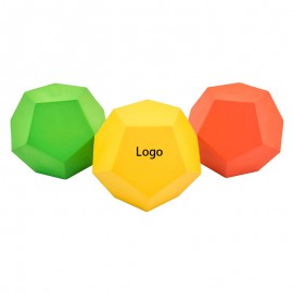 Promotional 12 Sided Dice Squeeze Toy Stress Reliever