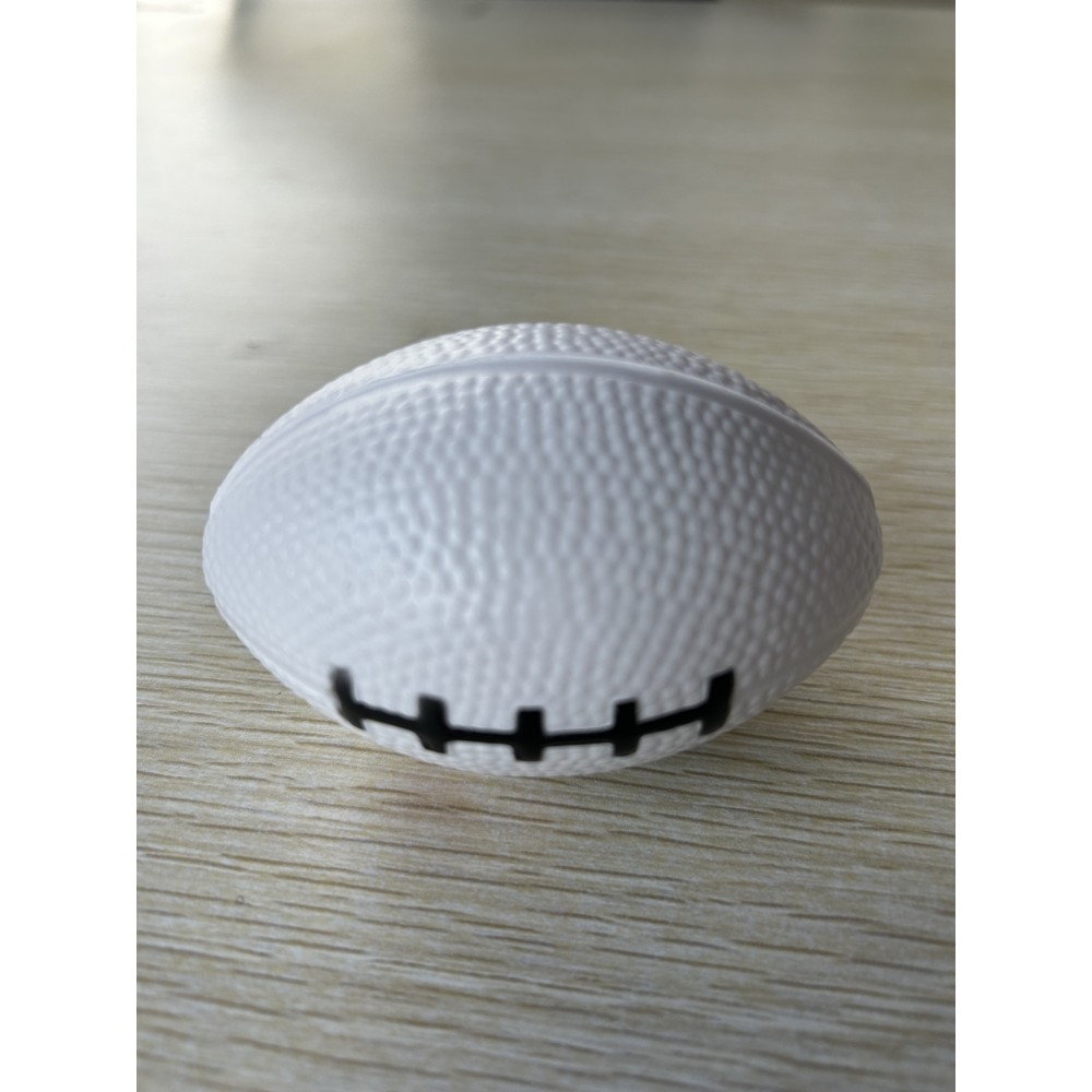 Logo Branded Football Shaped Stress Reliever