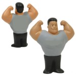 Customized Muscle Man Squeeze Toy