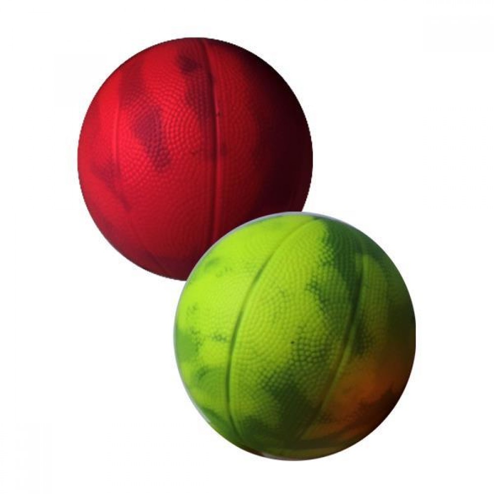 Color Changing Basketball Stress Reliever Logo Branded