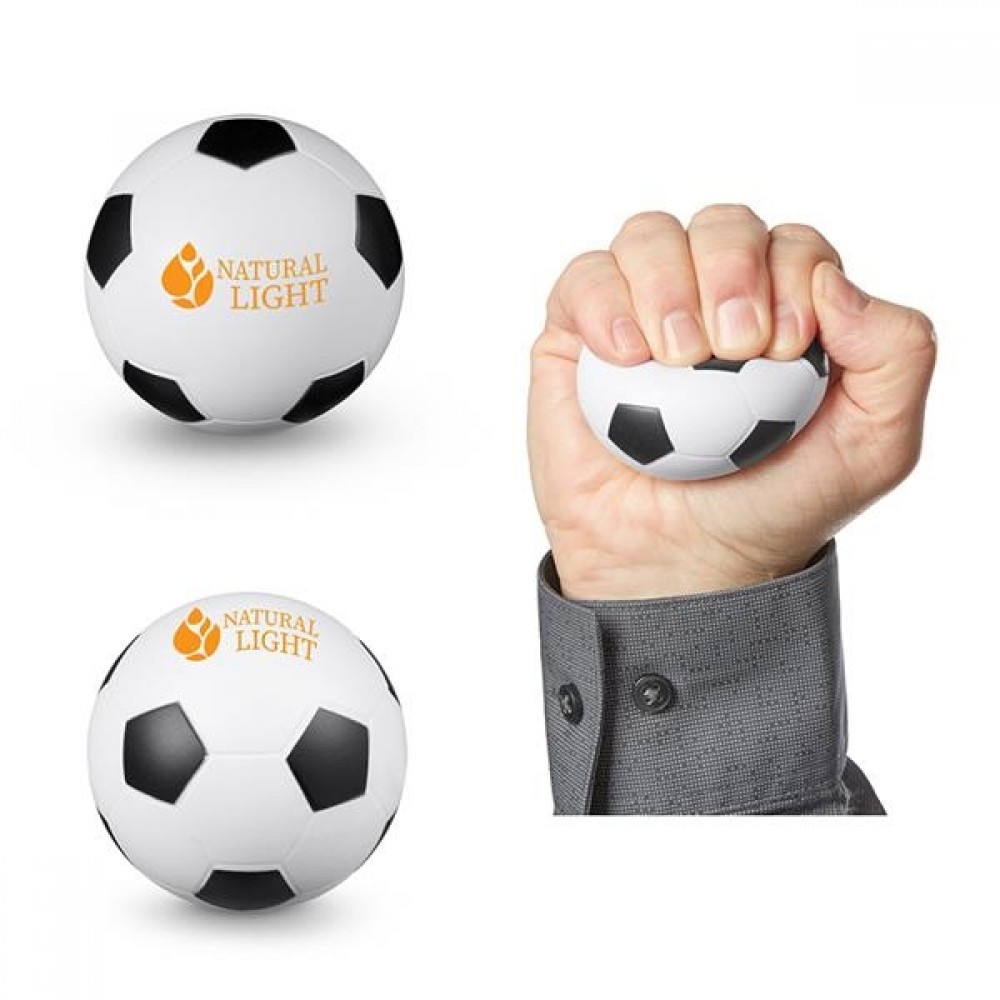 4.7inch Foam Soccer Reliever Ball Logo Branded 4.7inch Foam Soccer Reliever Ball Logo Branded