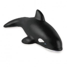 Customized Realistic Killer Whale Stress Reliever