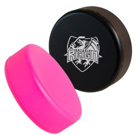 Personalized Hockey Puck Squeezies Stress Reliever  Personalized Hockey Puck Squeezies Stress Reliever
