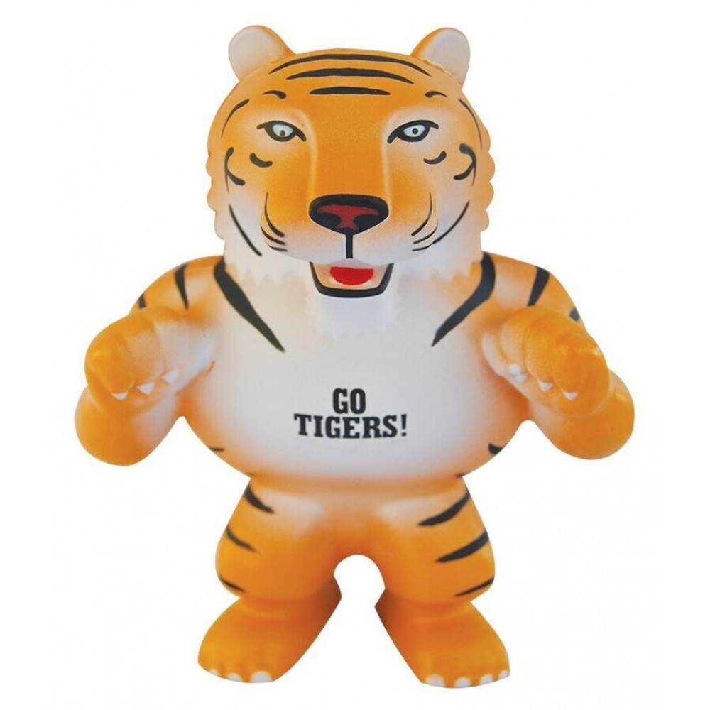 Logo Branded Stress Mascot Tiger Logo Branded Stress Mascot Tiger