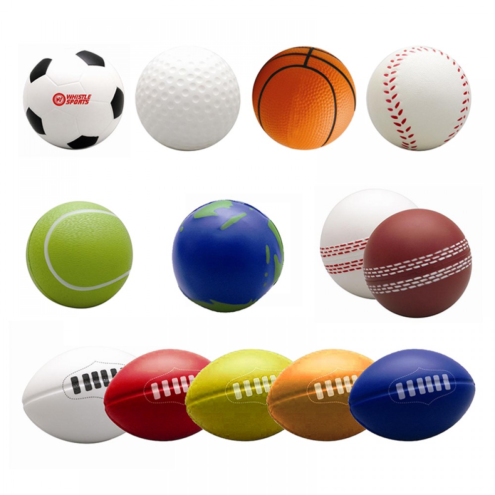 Customized 3.5" Small Football Stress Reliever