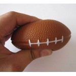 3.3" Football Shape Stress Reliever with Logo