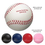 Baseball Shape Stress Reliever with Logo