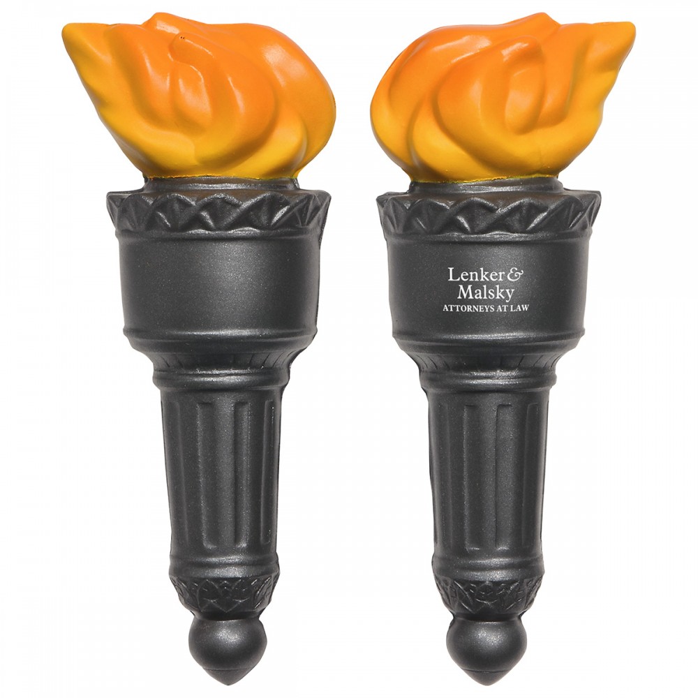 Torch Stress Reliever with Logo