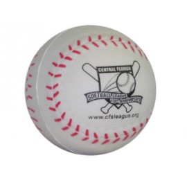 Baseball Shape Stressball with Logo