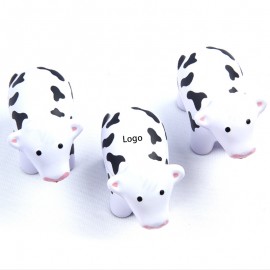 Cow Shape Squeeze Toy Stress Reliever with Logo  Cow Shape Squeeze Toy Stress Reliever with Logo