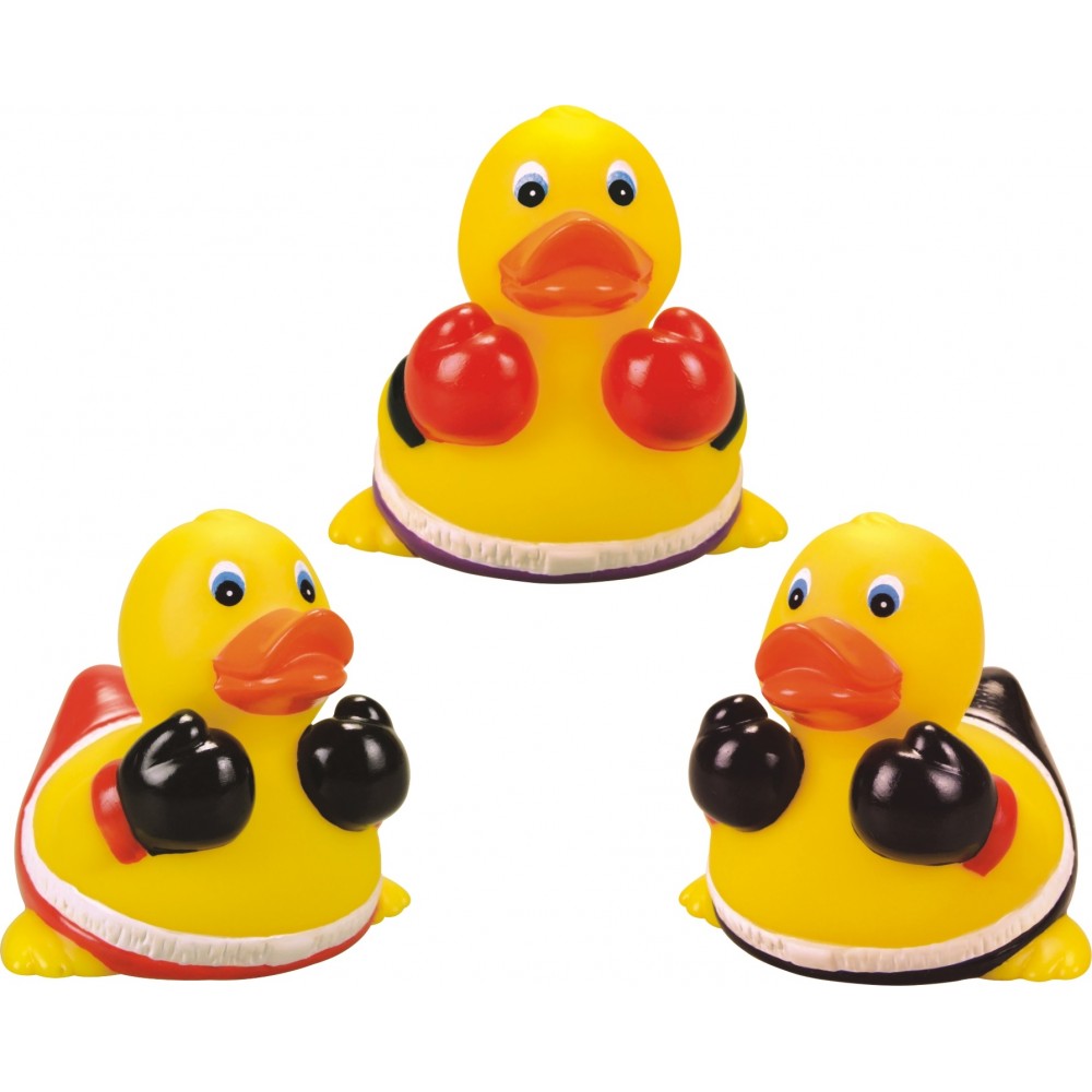 Promotional Rubber Boxer DuckÂ© Toy
