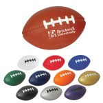 Football Shape Stress Reliever with Logo