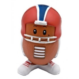 Football Mad Cap Stress Reliever Squeeze Toy with Logo  Football Mad Cap Stress Reliever Squeeze Toy with Logo