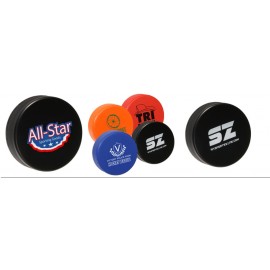 Promotional Hockey Puck Stress Reliever