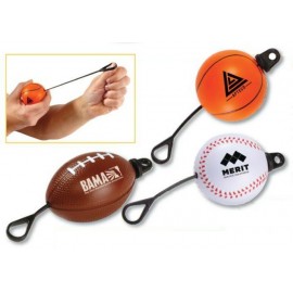 Logo Branded Slingshot Flying Stress Basketball