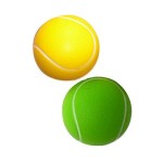 Tennis Ball Stress Reliever Logo Branded