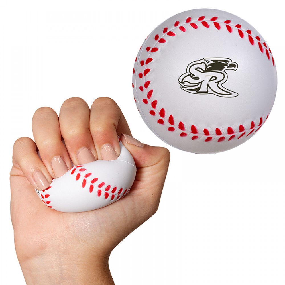 Customized Baseball Super Squish Stress Reliever