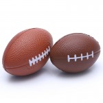 Logo Branded PU Stress Reliever Football Rugby