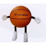 Basketball Figure Series Stress Reliever with Logo