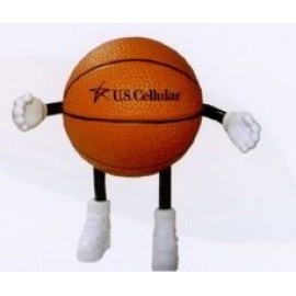 Basketball Figure Series Stress Reliever with Logo