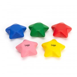 Custom Star Shape Squeeze Toy Stress Reliever