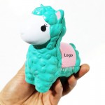 Alpaca Shape Squeeze Toy Stress Reliever with Logo