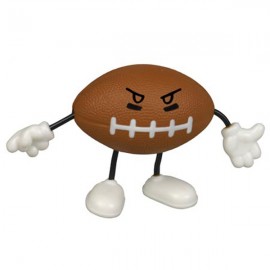 Football Stress Reliever Figure with Logo