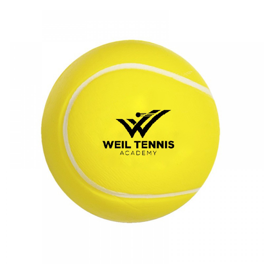 Foam Tennis Ball Stress Reliever with Logo