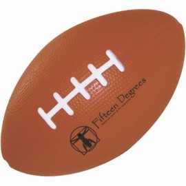Personalized Brown Football Stress Reliever
