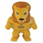 Stress Mascot Lion Logo Branded