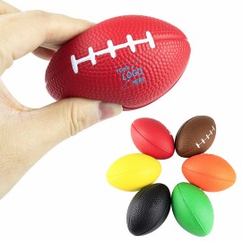 Stress Relief PU Foam Football with Logo
