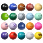 Round Color Stress Ball with Logo