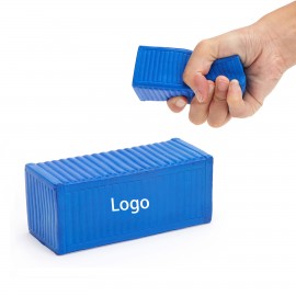 Mini Container Shape Squeeze Toy Stress Reliever with Logo  Mini Container Shape Squeeze Toy Stress Reliever with Logo