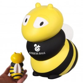 Novelty Bee Stress Reliever Squeezies with Logo