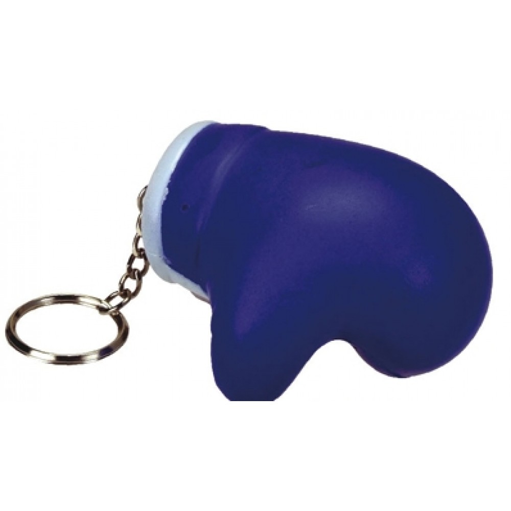 Promotional Boxing Glove Stress Reliever Key Chain
