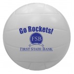 Logo Branded Volleyball Stress Ball