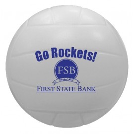 Logo Branded Volleyball Stress Ball